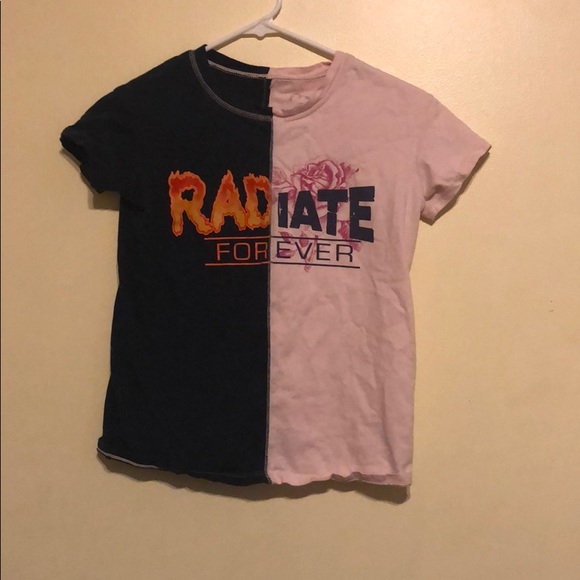 art class Shirts & Tops Half And Half Graphic Tshirt Poshmark